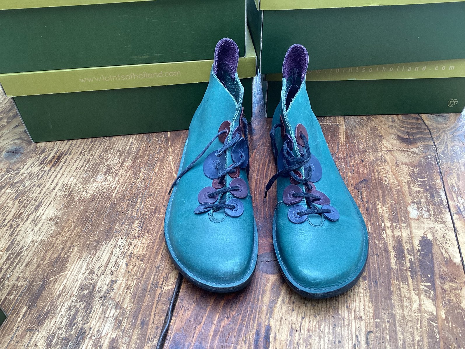 Loint’s schoenen, Schoenen met lage hakken, Blauw, Ophalen of Verzenden, Zo goed als nieuw