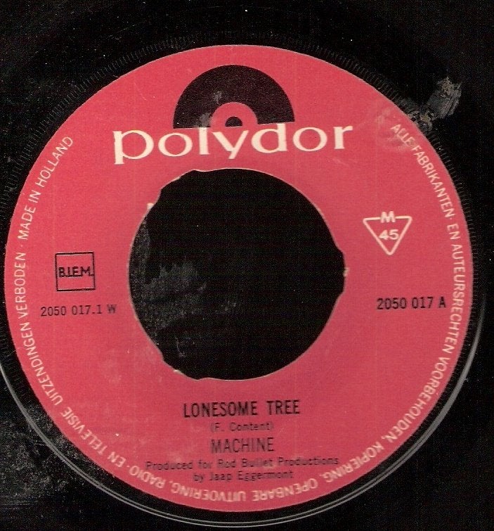 Machine - Lonesome Tree -(Swinging Soul Machine) -Nederbeat, Ophalen, Gebruikt, Pop