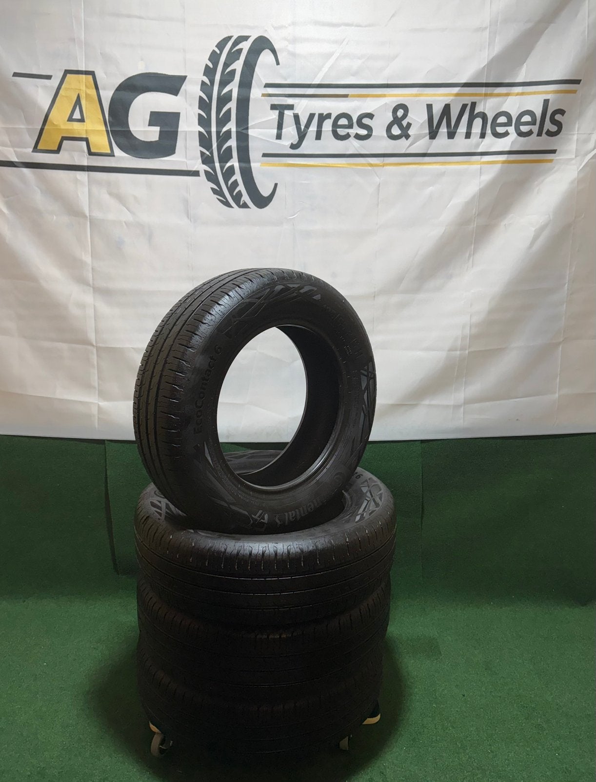 4x 185 65 R15 88H Continental Ecocontact 6 185 65 15 XL, 15 inch, Nieuw, Band(en), Zomerbanden