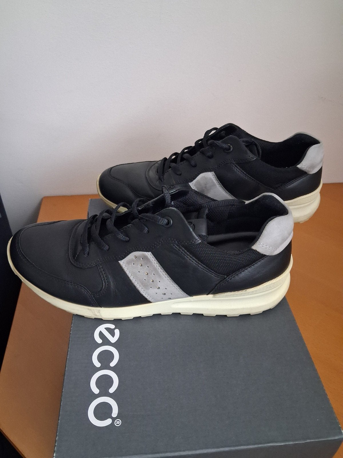 Ecco schoenen maat 40, Ecco, Zwart, Ophalen of Verzenden, Sneakers of Gympen