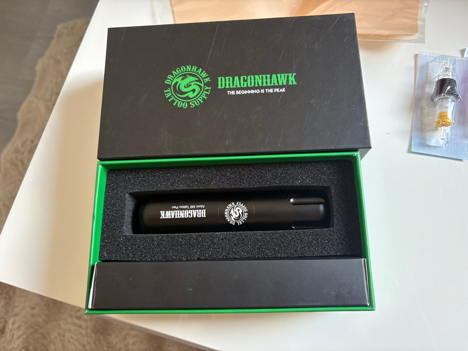 Dragonhawk Tattoo Pen Set - Zo goed als nieuw, Ophalen, Zo goed als nieuw
