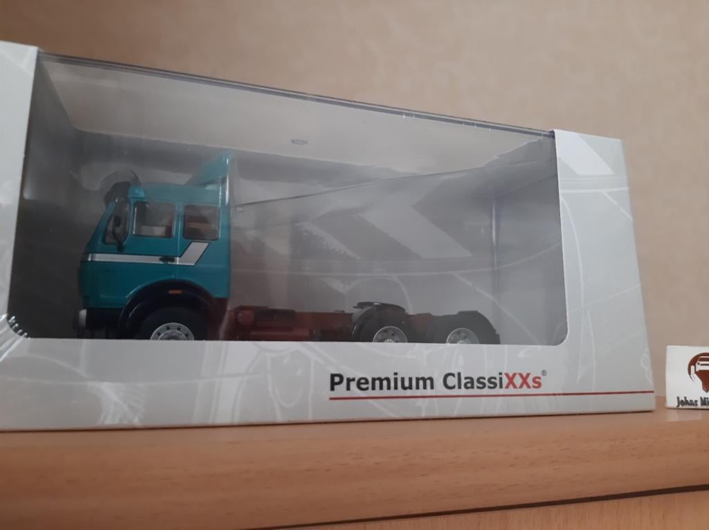 Mercedes-Benz NG 2232 Turquoise - Premium ClassiXXs 1:43, Overige merken, Premium ClassiXXs, Nieuw, Ophalen of Verzenden