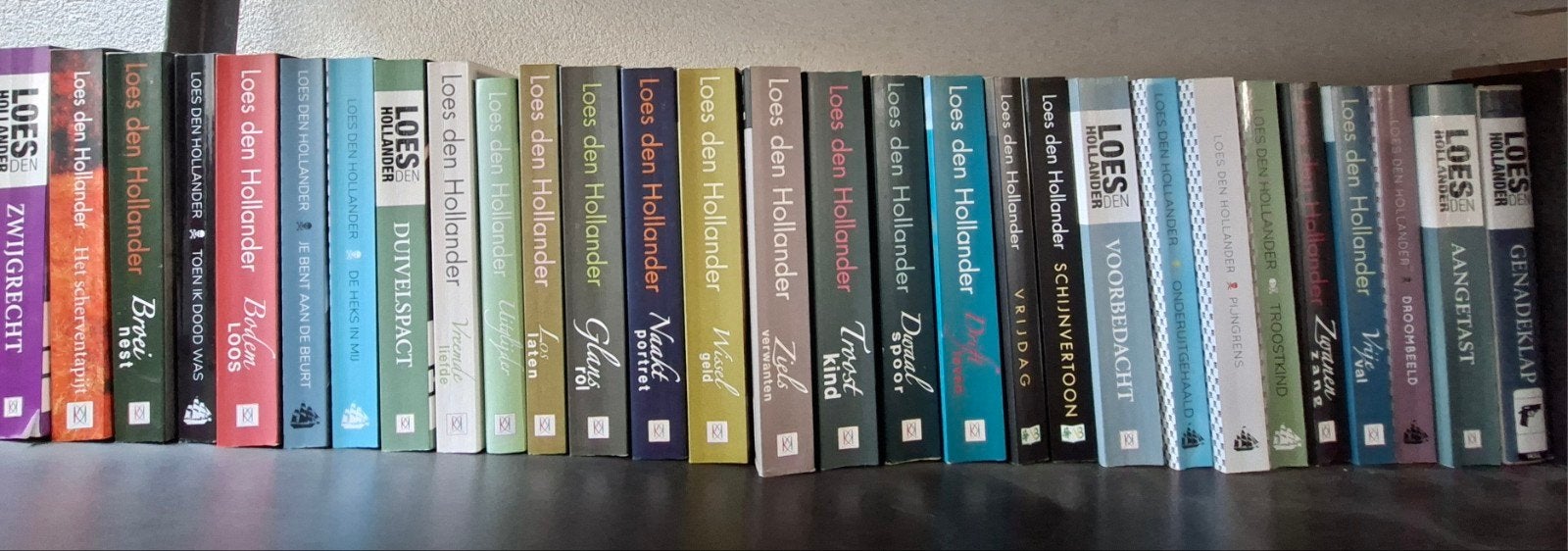 Boek(en) Loes den Hollander, Boeken, Ophalen, Gelezen