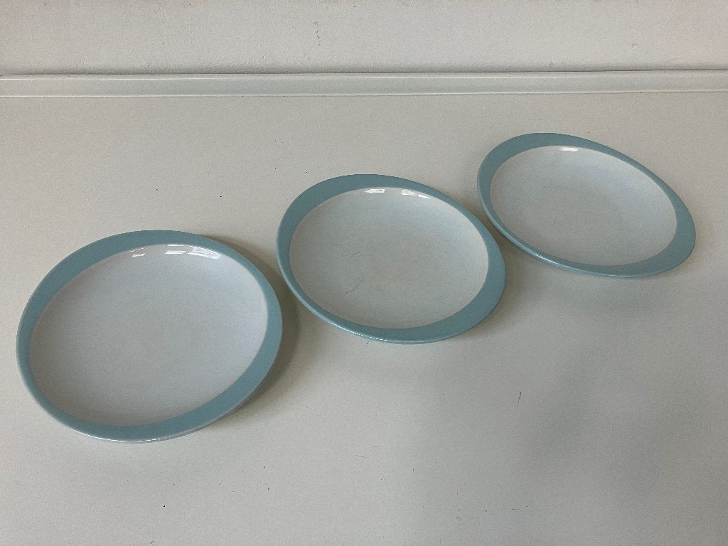 FRIS Edam Prinsessen blauw Symfonie servies gebaksbordjes, Ophalen of Verzenden