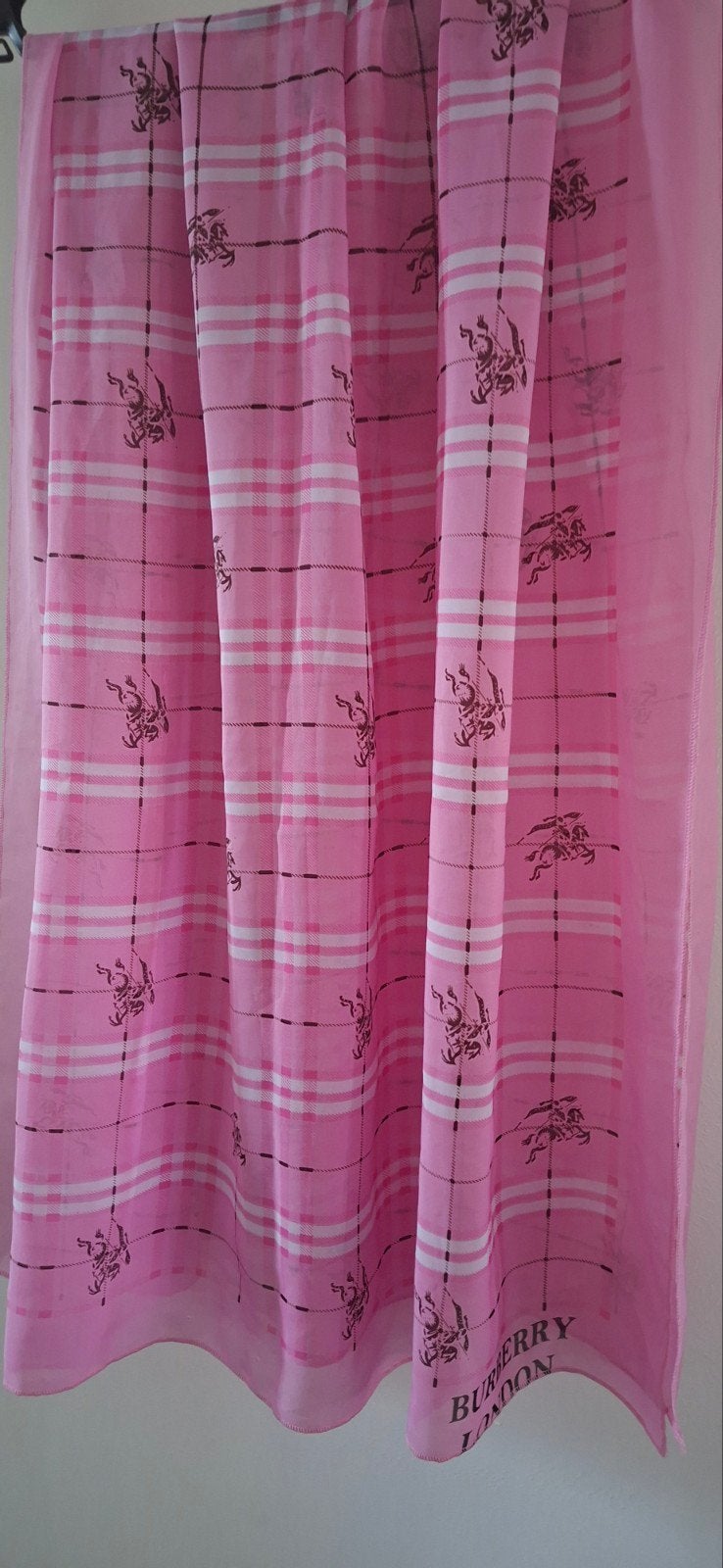 Burberry Sjaal, Kleding | Dames, Maat 46/48 (XL) of groter, Nieuw, Ophalen of Verzenden, Burberry