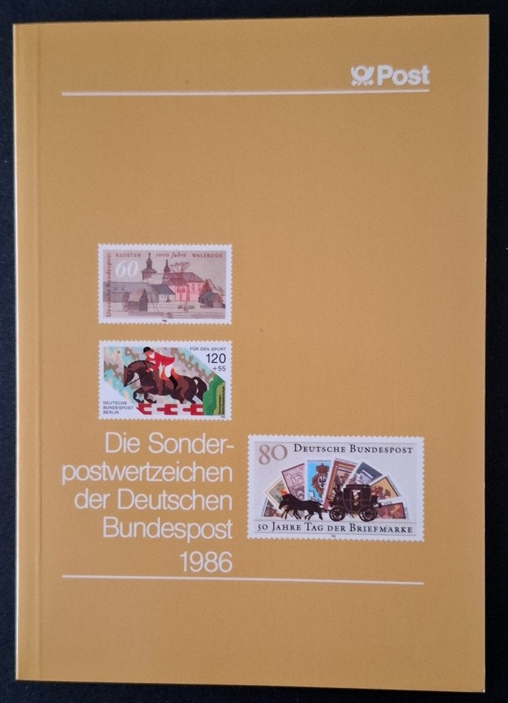 Jaarboek BRD 1986., Ophalen of Verzenden, BRD, Postfris