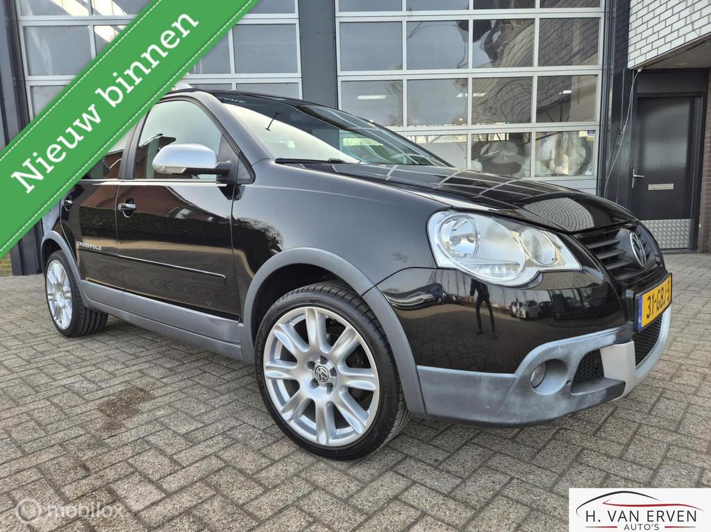 Volkswagen Polo 1.6-16V Cross AUTOMAAT 94000KM NAP AIRCO, Auto's, 1112 kg, 4 cilinders, Origineel Nederlands, 600 kg