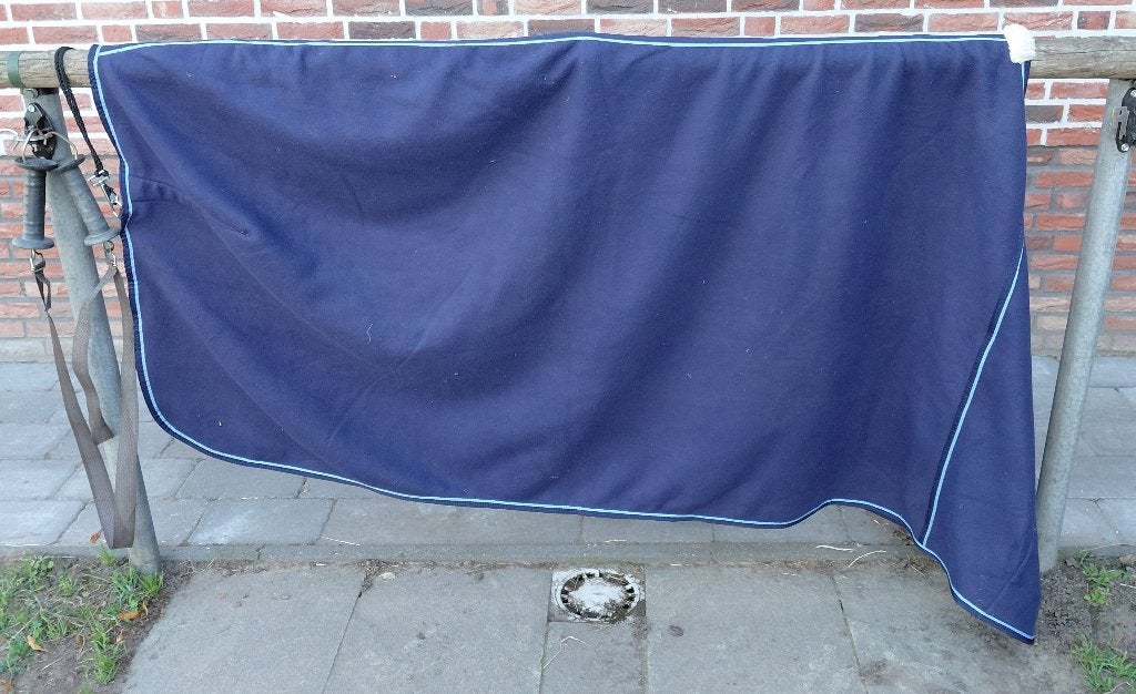 Z.G.A.N. HPS Horse Equipment deken – blauw, Full (L), Horsegear, Zweetdeken, Ophalen of Verzenden