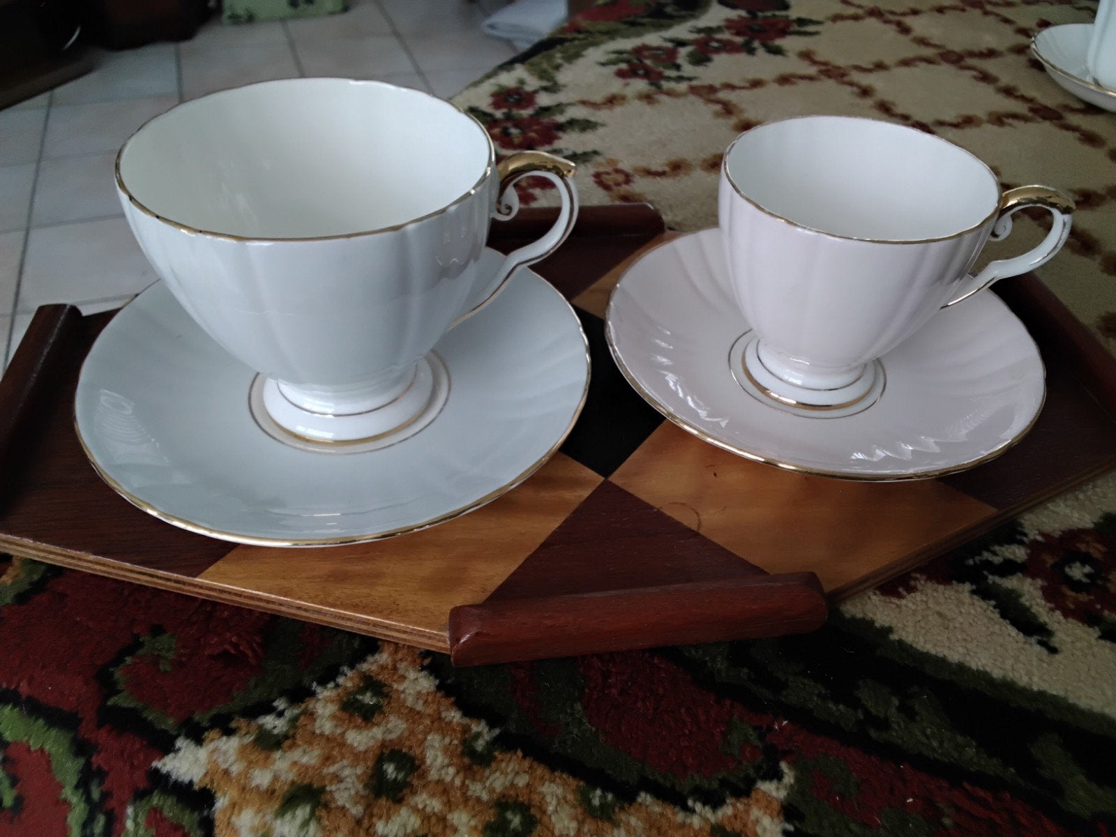 Royal Grafton porcelaine kop & schotels, Ophalen of Verzenden