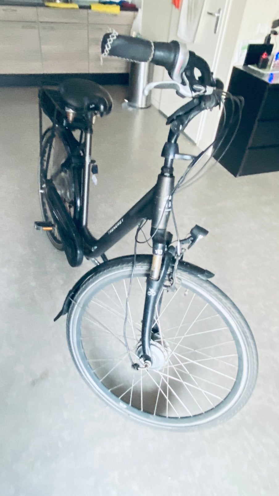 Trenergy E-Relax Pro Elektrische Damesfiets Frame 54cm, Gebruikt, 51 tot 55 cm, 30 tot 50 km per accu, Ophalen
