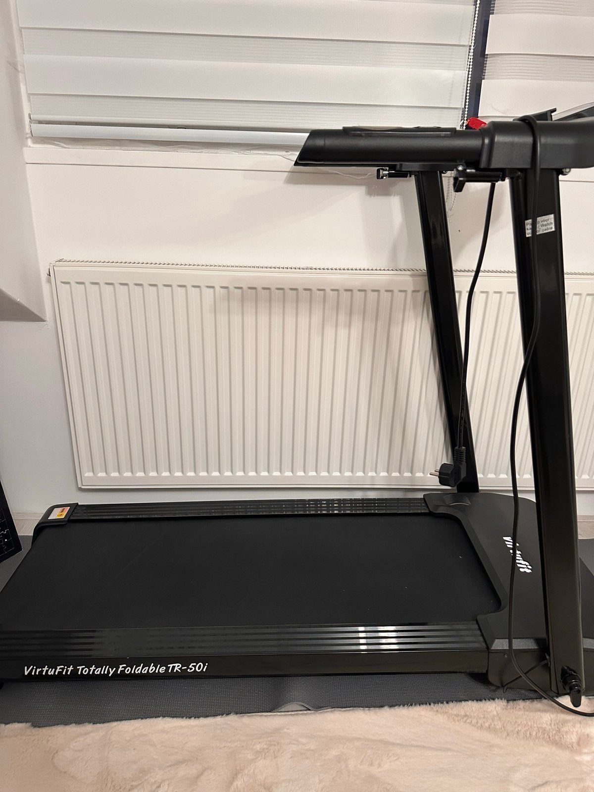 VirtuFit Totally Foldable TR-50i Loopband, Ophalen, Zo goed als nieuw, Metaal, Loopband