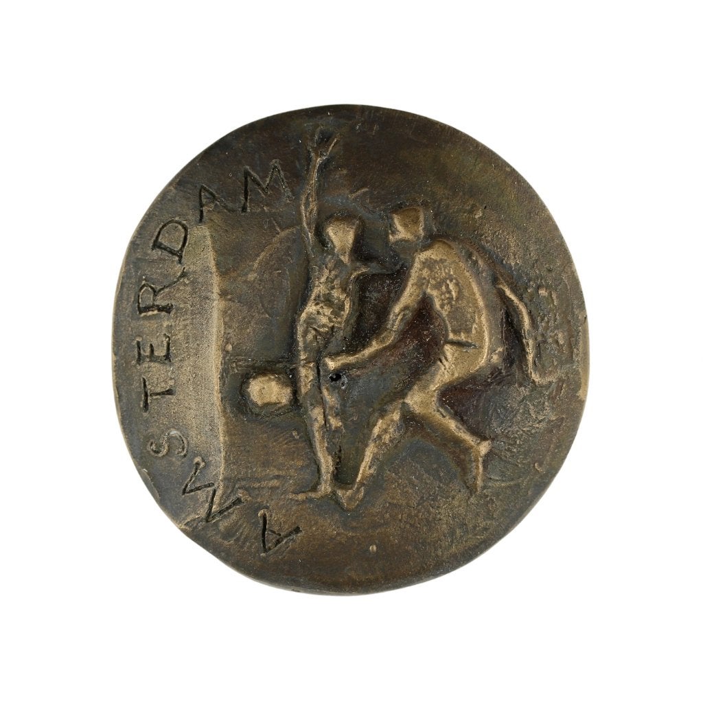 BRONZEN PENNING Theresia van der Pant KERSTTOERNOOI, Verzenden, Brons, Nederland