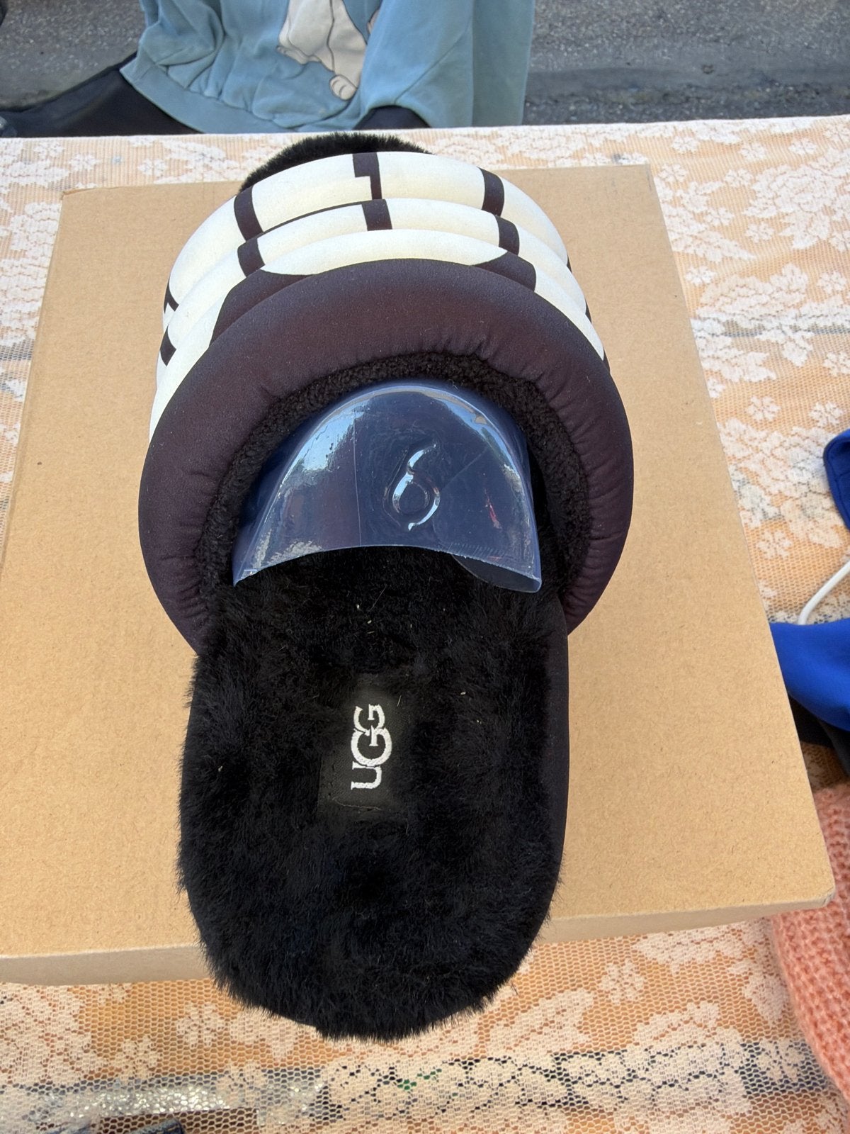 Ugg 37, Kleding | Dames, Schoenen, Verzenden, Nieuw, Zwart, Pantoffels of Sloffen