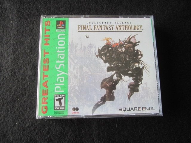 Final Fantasy Anthology PS1 Playstation 1, Spelcomputers en Games, 1 speler, Nieuw, Ophalen of Verzenden, Role Playing Game (Rpg)
