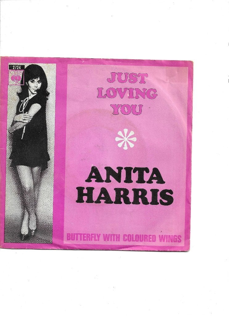 Single Anita Harris - Just loving you, Ophalen of Verzenden, Gebruikt, 7 inch, Pop