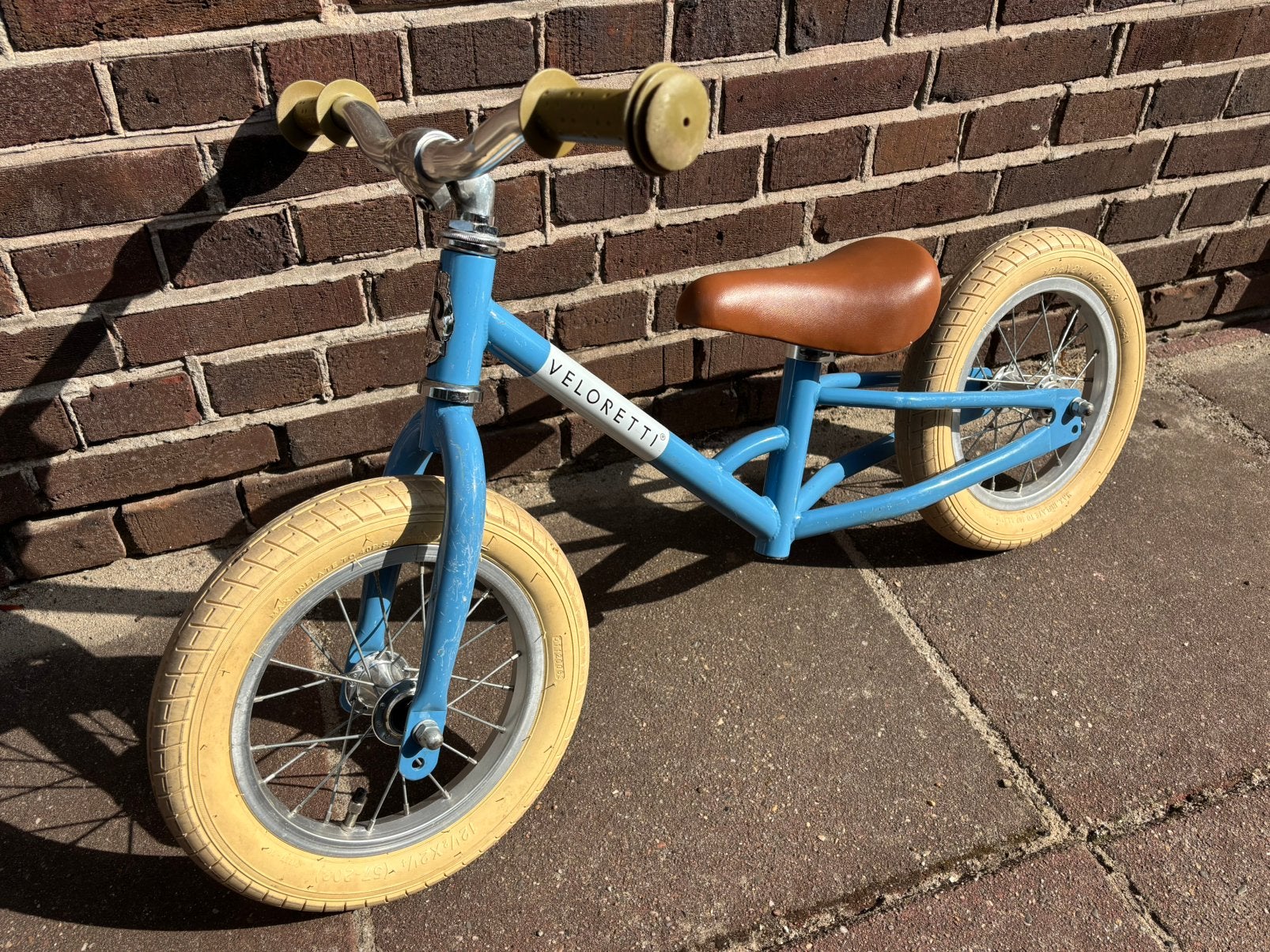 Veloretti mini blauw, Ophalen, Gebruikt, Minder dan 16 inch