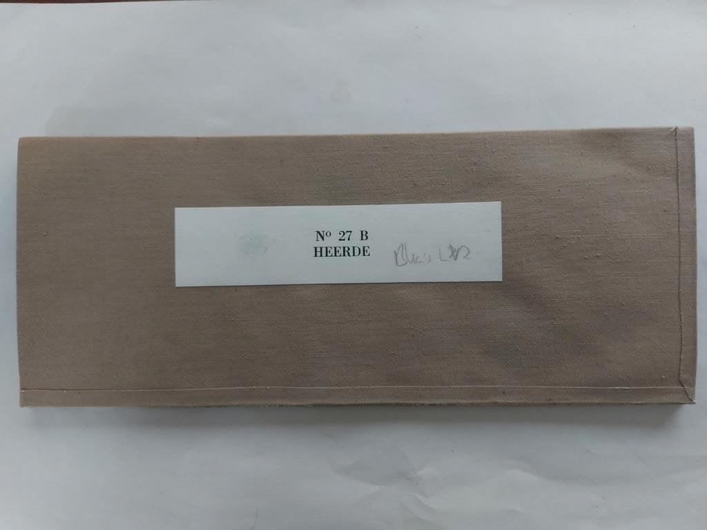 27B Stafkaart uit 1965 Heerde met Wezep Broekdijk Molecaten, Departement defensie, Ophalen of Verzenden, 1800 tot 2000, Nederland