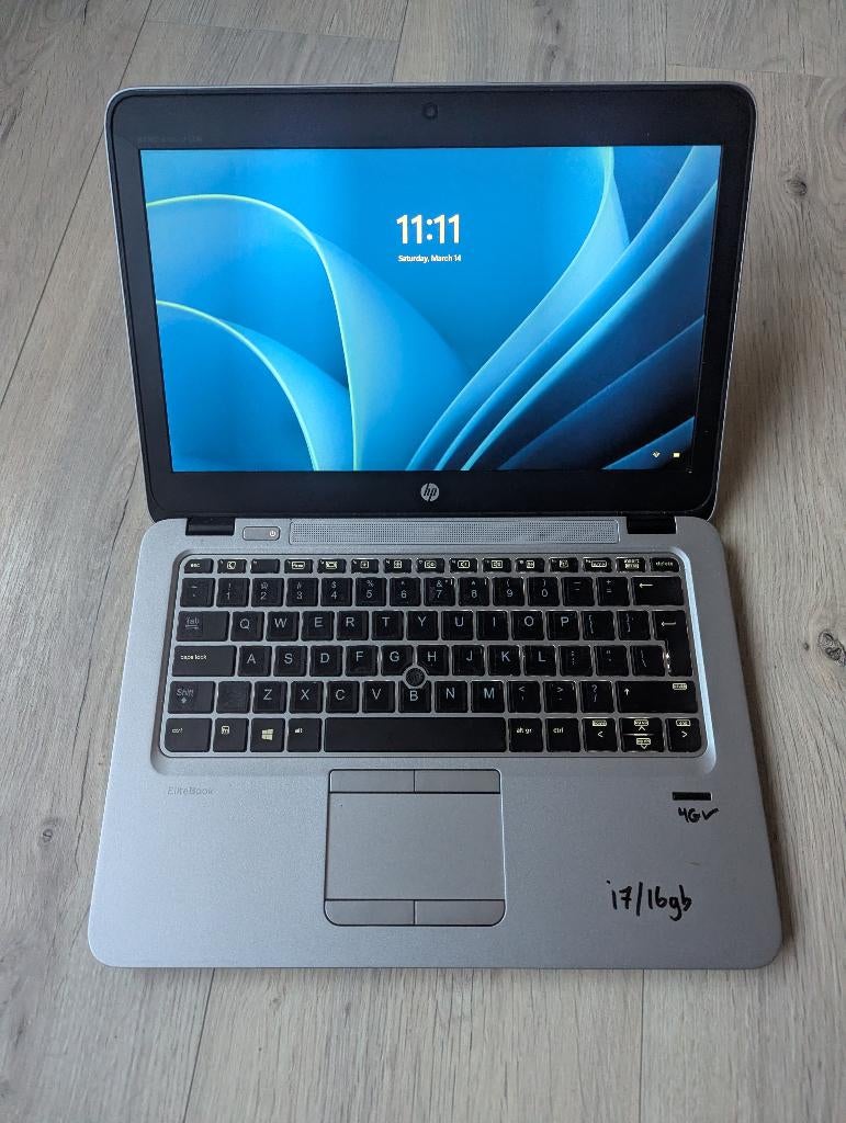 HP EB 820 G3 Laptop i7-6TH/16GB/256GB/4G/FHD/€140, Ophalen of Verzenden, 14 inch, 2 tot 3 Ghz, SSD