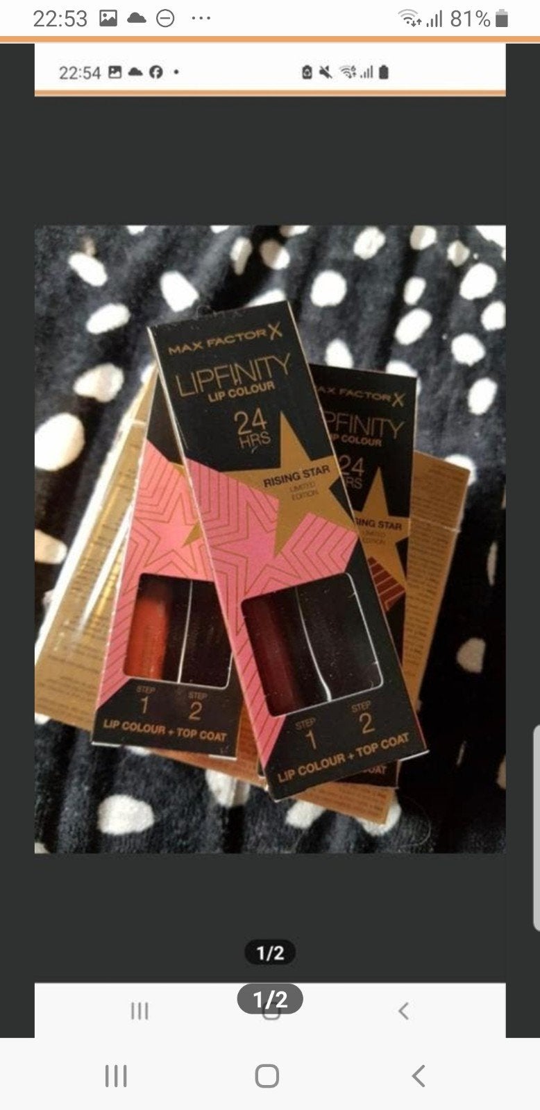 10stuks maxfactor lipfinity zonder topcoat nr 84, Verzenden, Nieuw, Lippen