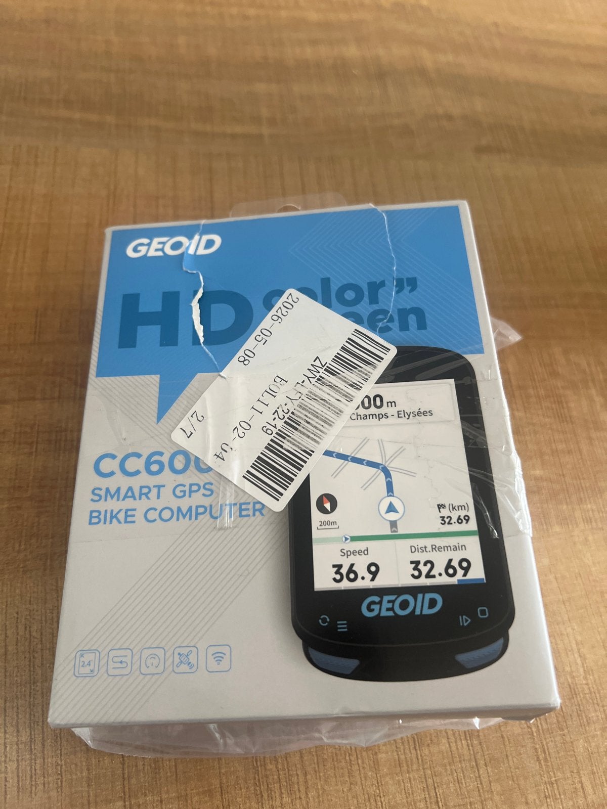 GEIOD CC600 Smart GPS Fietscomputer, Ophalen of Verzenden, GPS, Nieuw