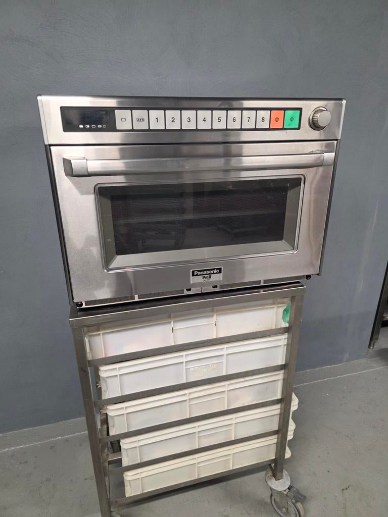 Panasonic Magnetron - Professionele Kwaliteit, Witgoed en Apparatuur, Magnetrons, Gebruikt, Vrijstaand, Magnetron, 60 cm of meer