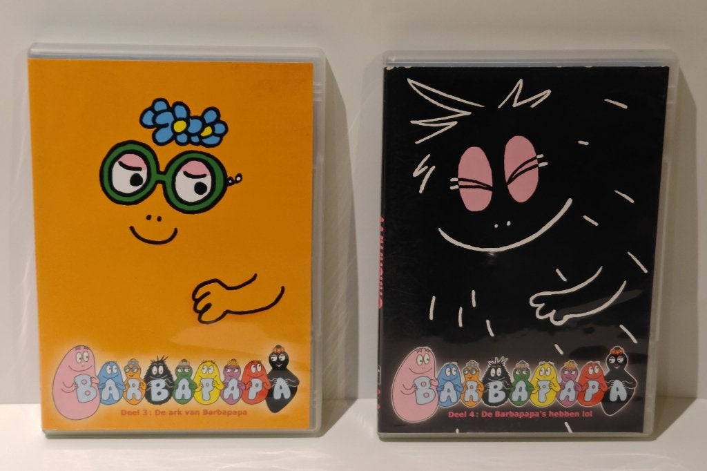 Barbapapa 2 DVD’s Deel 3 & 4 de ark hebben lol nostalgie, Cd's en Dvd's, Dvd's | Kinderen en Jeugd, Alle leeftijden, Ophalen of Verzenden