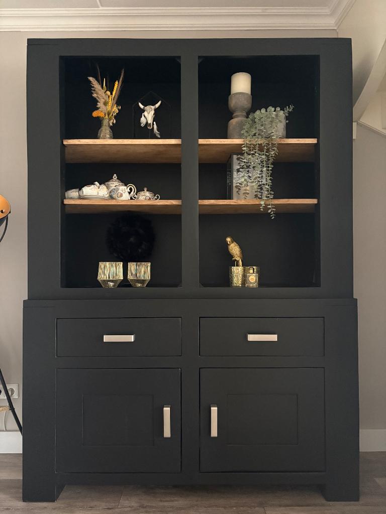 Kast, Huis en Inrichting, Ophalen, Gebruikt, 200 cm of meer, Kersenhout