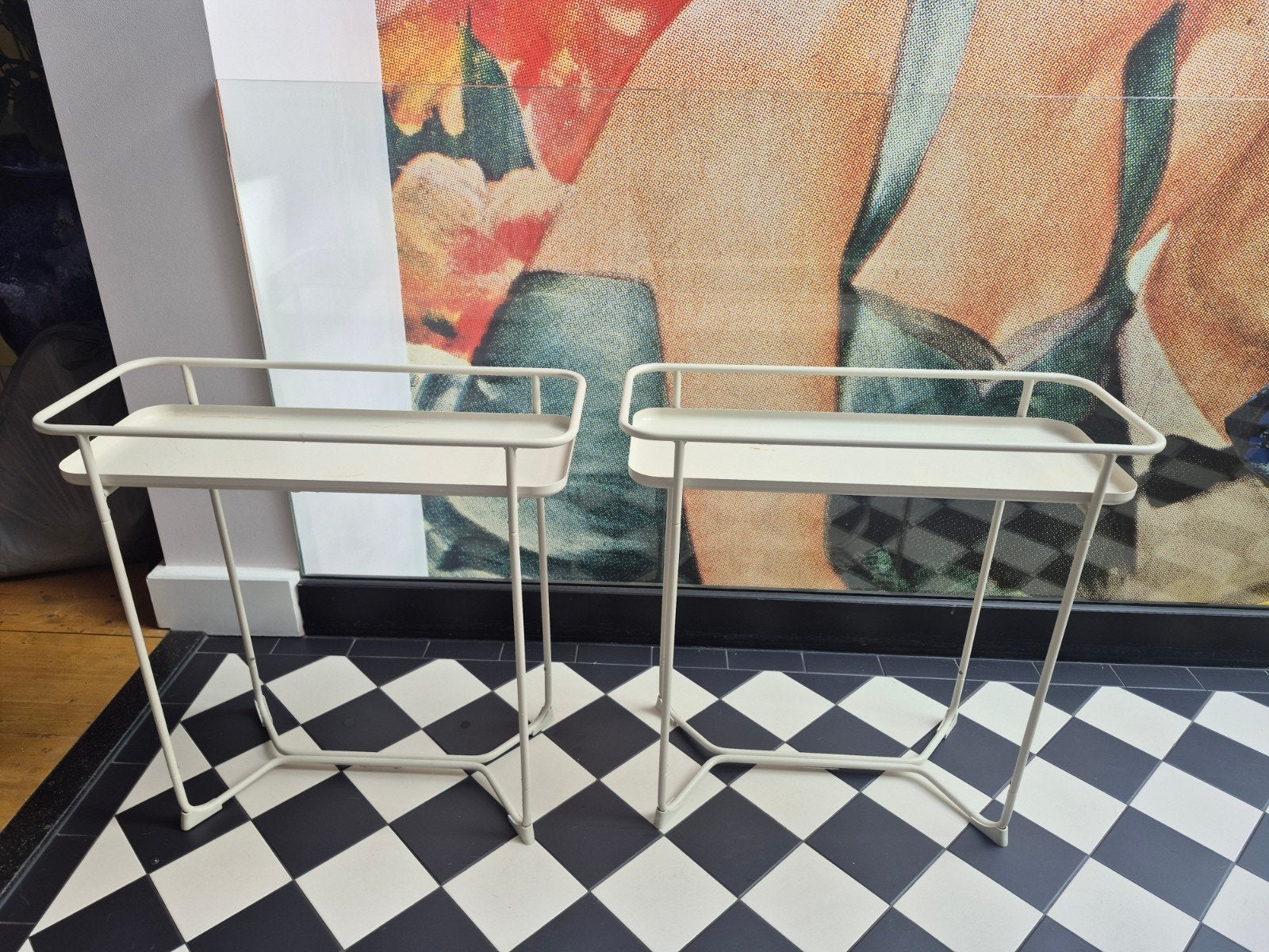 2x plantenstandaard IKEA Kryddpeppar, Ophalen