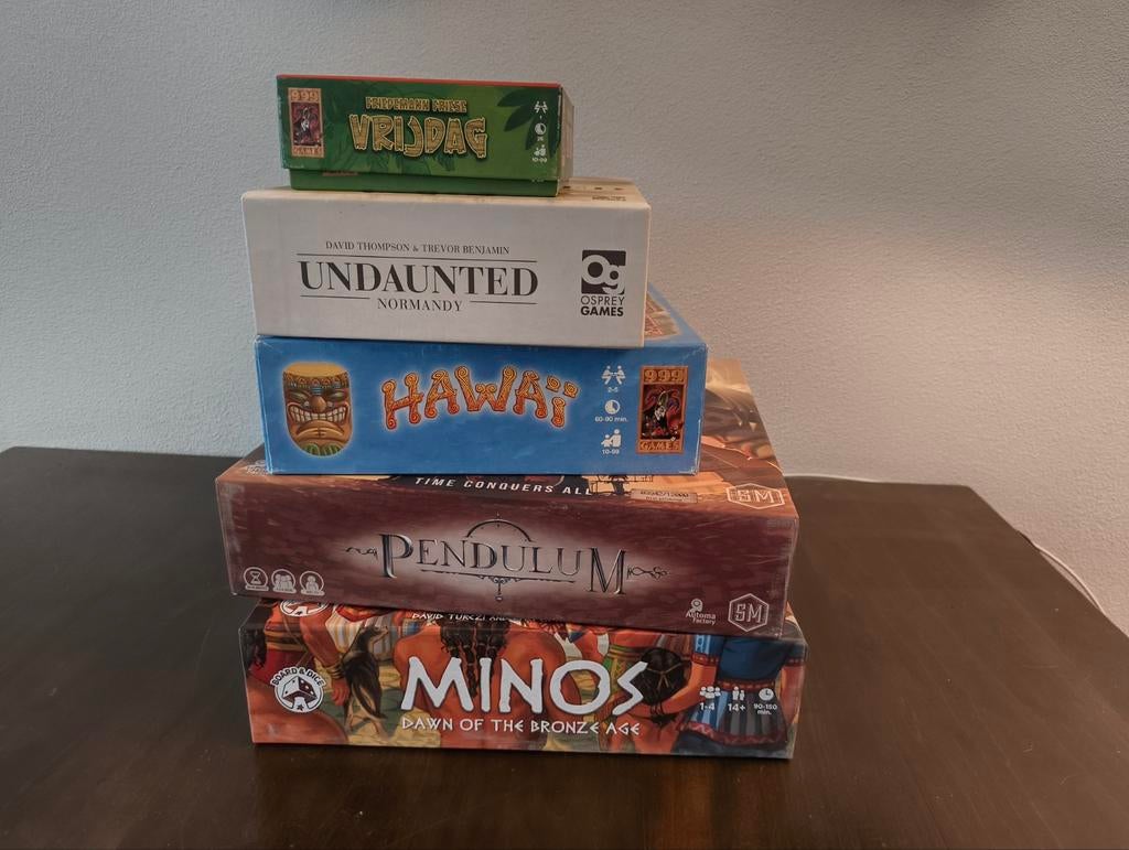 Bordspellen te koop!, Ophalen of Verzenden, Zo goed als nieuw