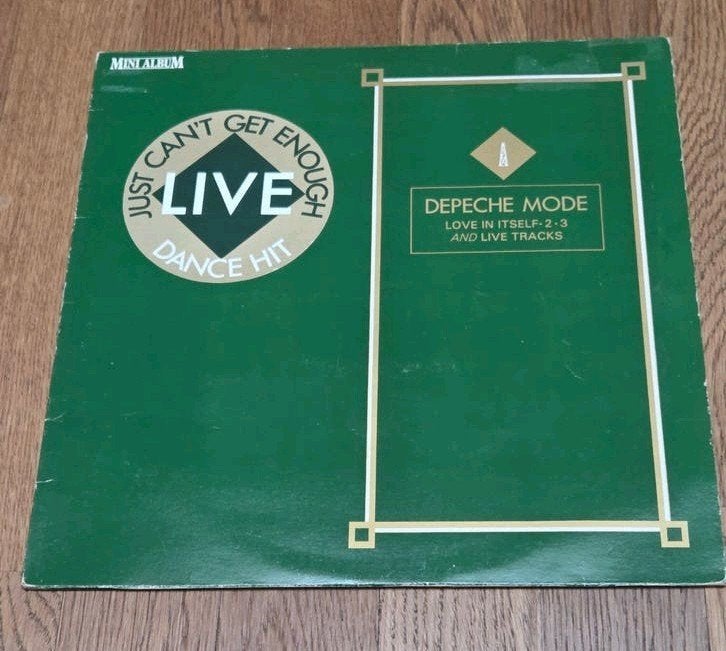 Depeche Mode - Just Can't Get Enough (Live) 12" Maxi-Single, LP, New wave, Originele persing, Ophalen of Verzenden