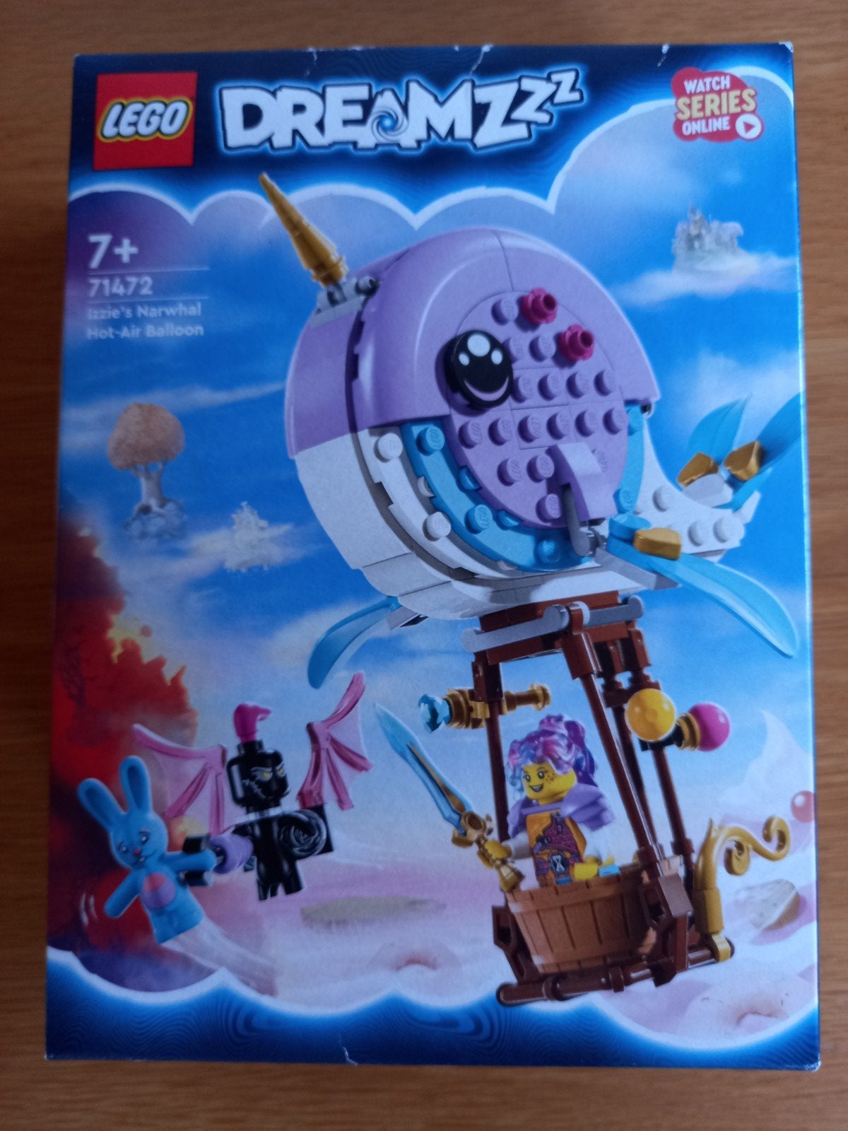 lego 71472 Izzie's Narwhal hot-air balloon, Overige thema's, Lego, Nieuw, Ophalen of Verzenden