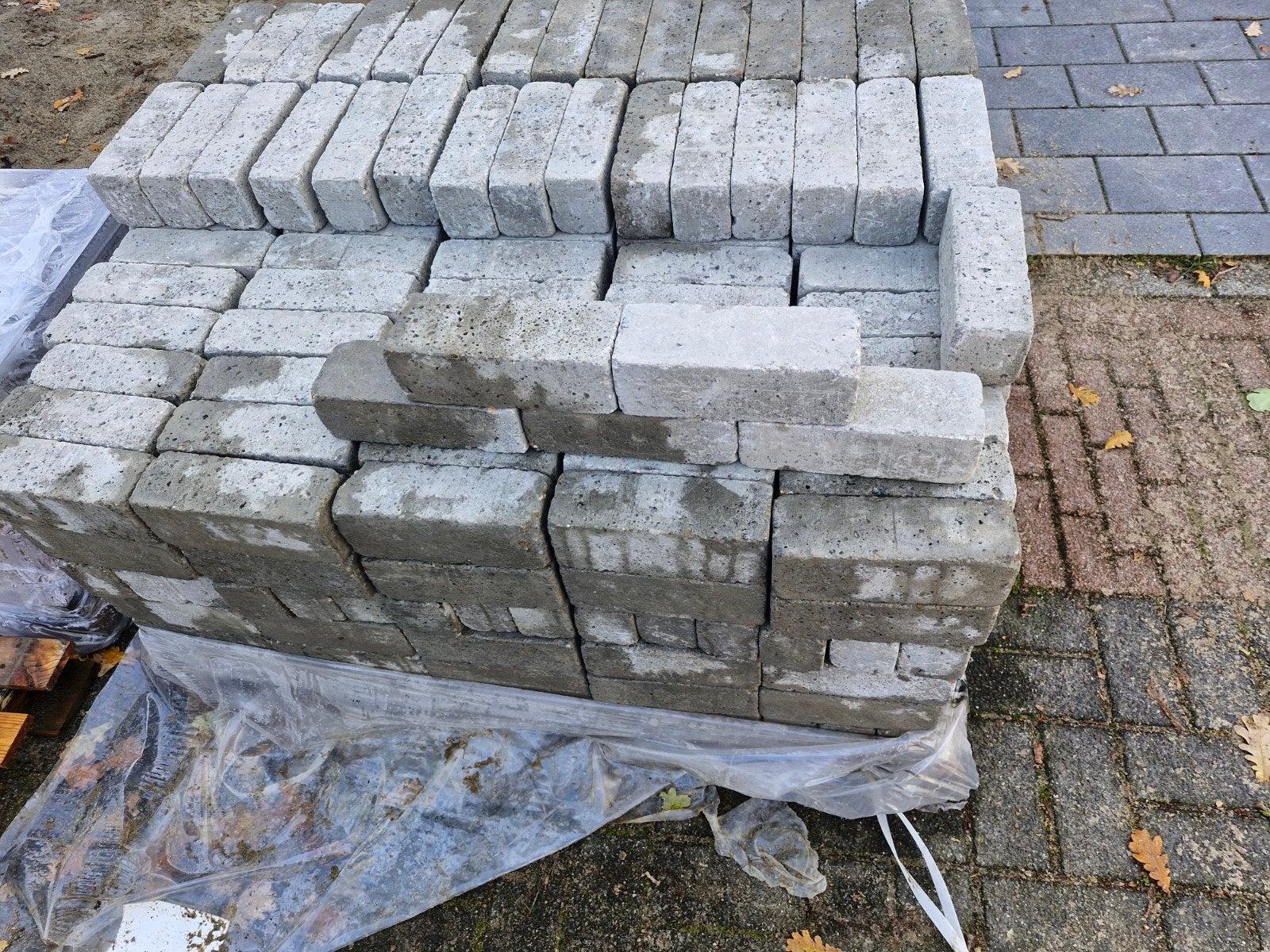 Old Dutch dikformaat 21x7x8 cm grijs, Ophalen, Klinkers, Nieuw, 10 m² of meer