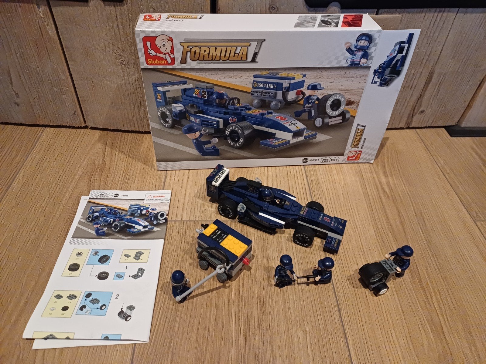 Formule 1 auto van het merk Sluban, Ophalen of Verzenden, Zo goed als nieuw