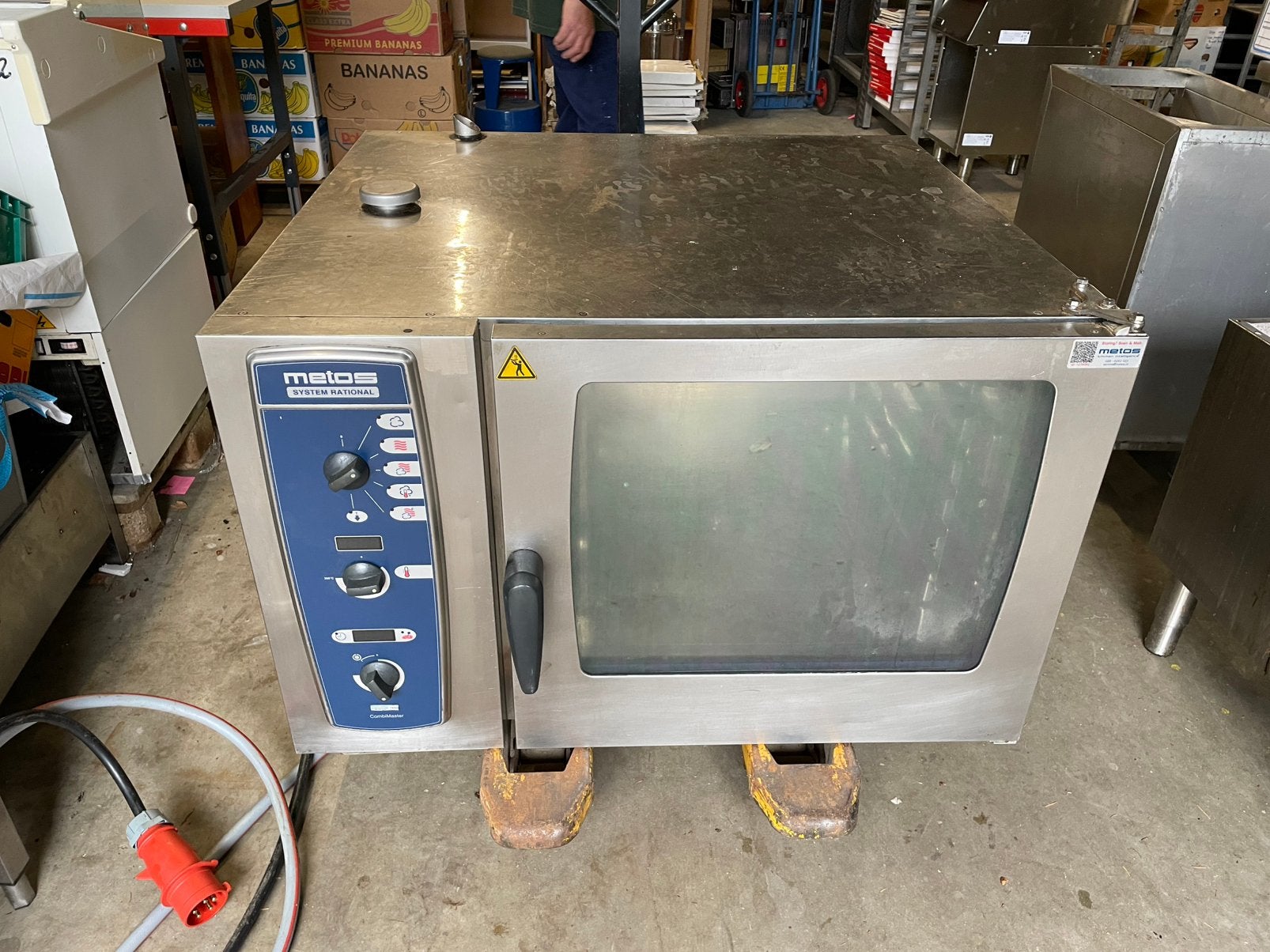 Combisteamer rationale metos, Ophalen of Verzenden, Ovens, Magnetrons en Steamers