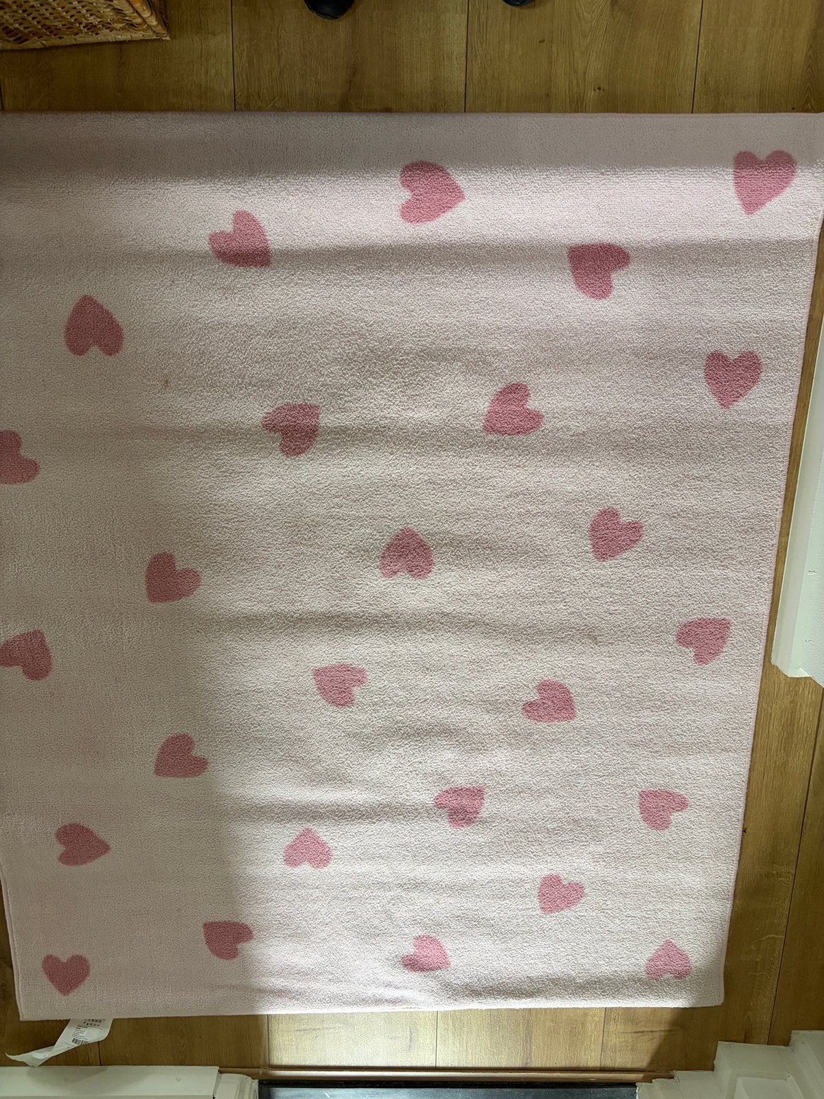 Vloerkleed, Ophalen, Zo goed als nieuw, Roze, Tapijt
