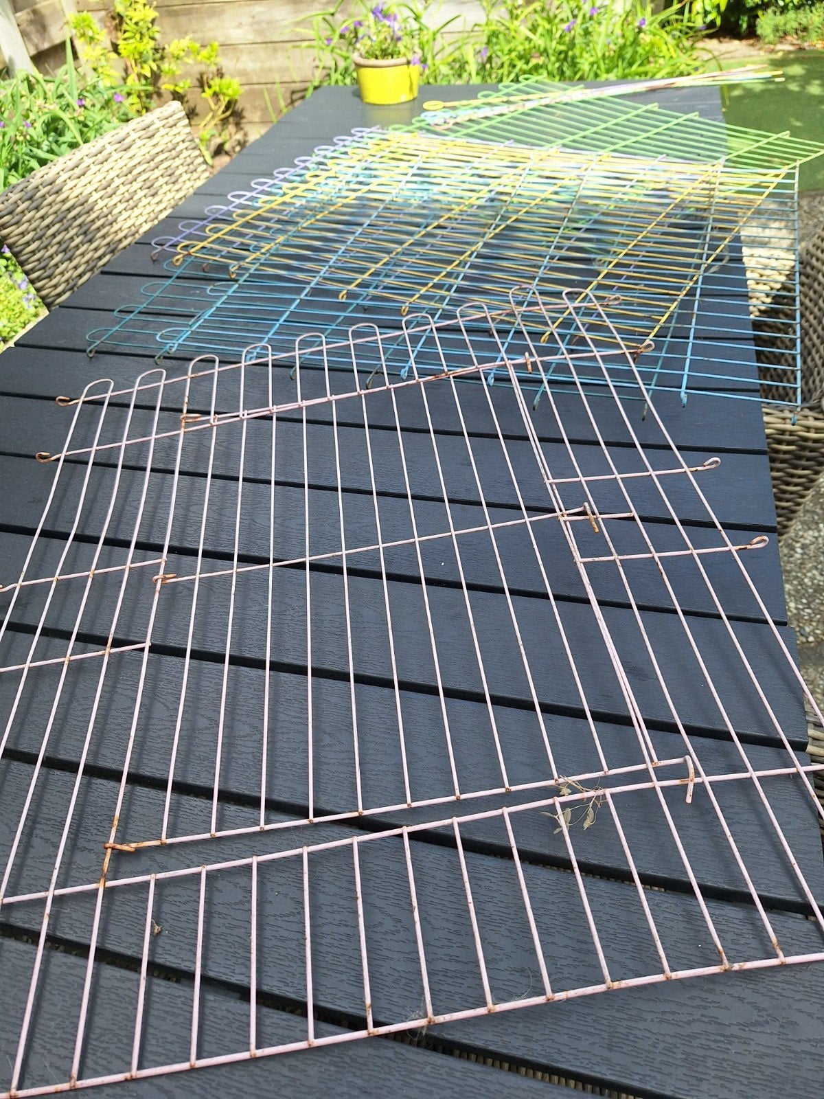 Ren voor kleine dieren, Tuin en Terras, Gaas en Draad, Ophalen of Verzenden, Gebruikt, Minder dan 10 meter