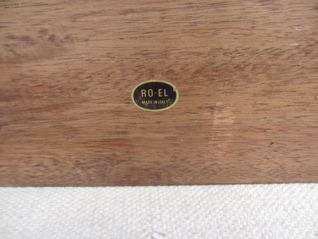 Vintage hardhouten pijpstandaard Ro-El Italy, Ophalen of Verzenden, Gebruikt, Overige typen