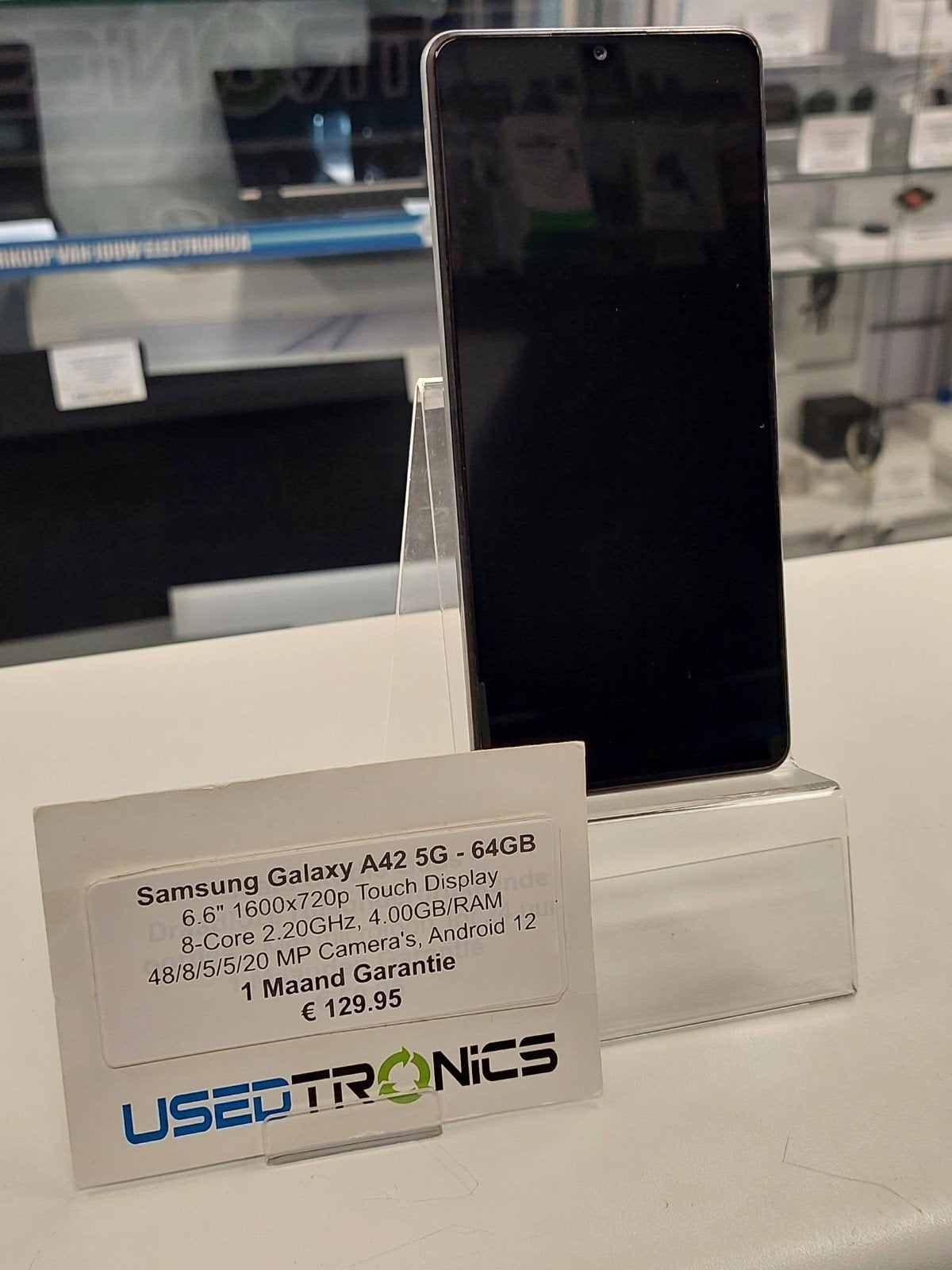 Samsung Galaxy A42 5G - 64GB - Zo goed als nieuw, Telecommunicatie, Touchscreen, Ophalen of Verzenden, Zo goed als nieuw, 64 GB