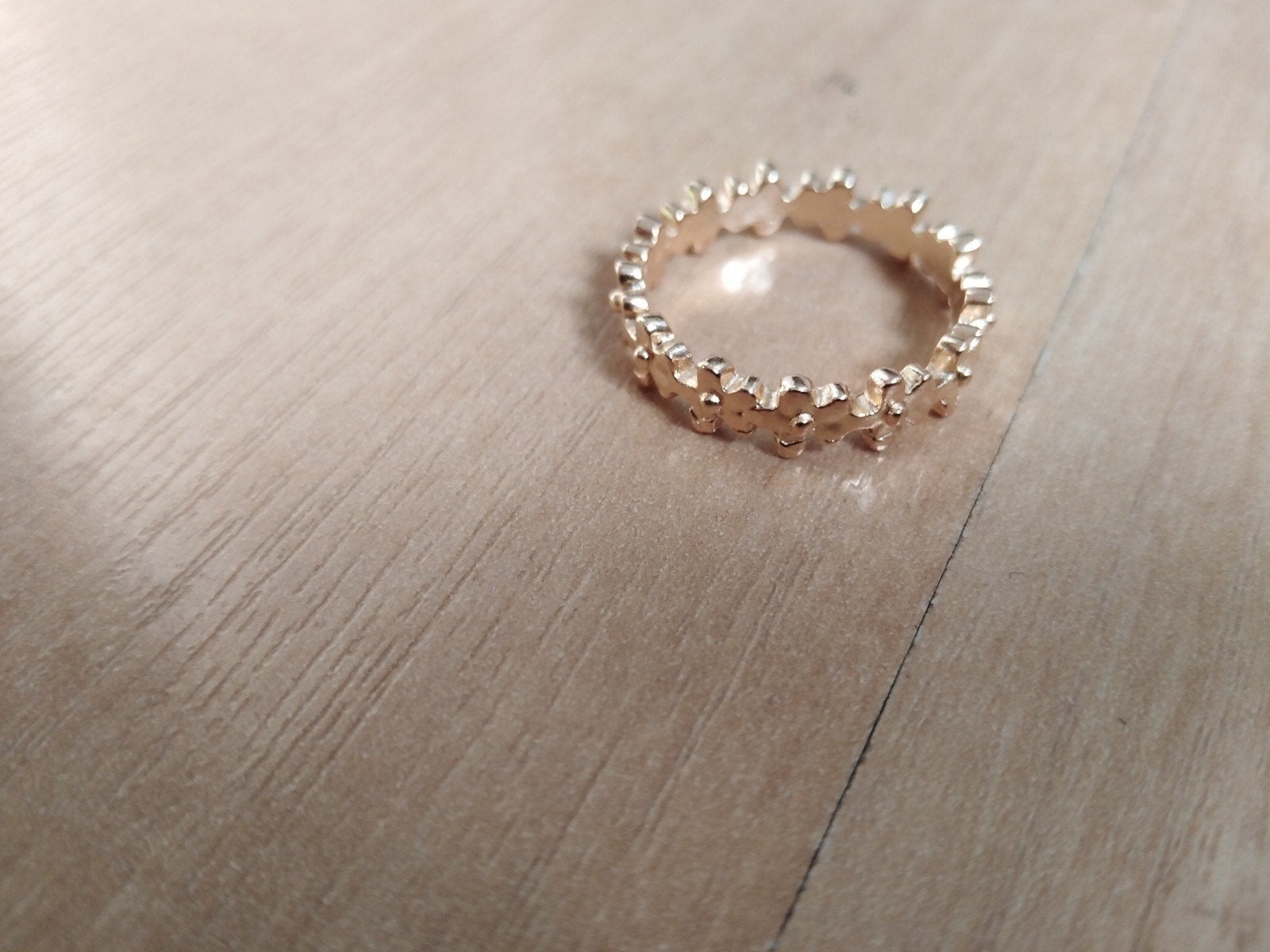 ring 1, Sieraden, Tassen en Uiterlijk, Nieuw, Ophalen of Verzenden, Dame, Goud