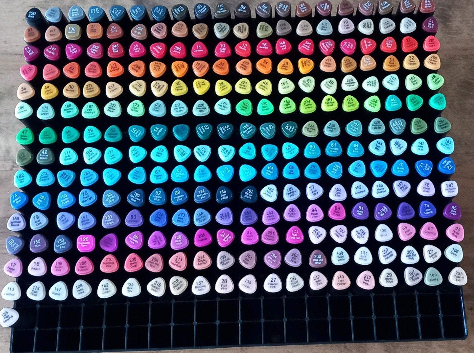282 stuks DécoTime twinmarkers alcohol, Ophalen of Verzenden, Zo goed als nieuw, Potlood of Stift