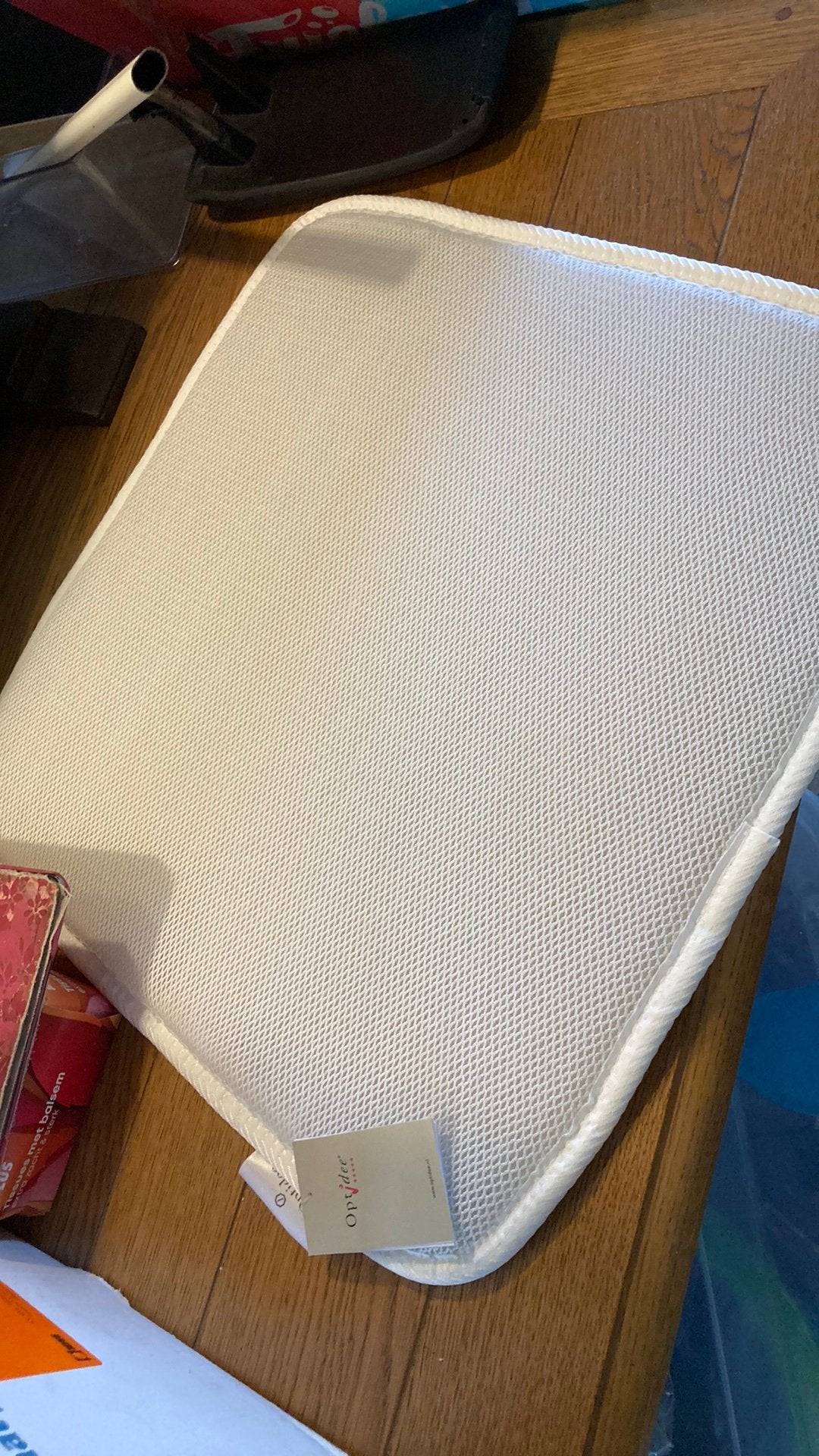 Airtopper optidee stoel, Ophalen of Verzenden, Zo goed als nieuw, Wit