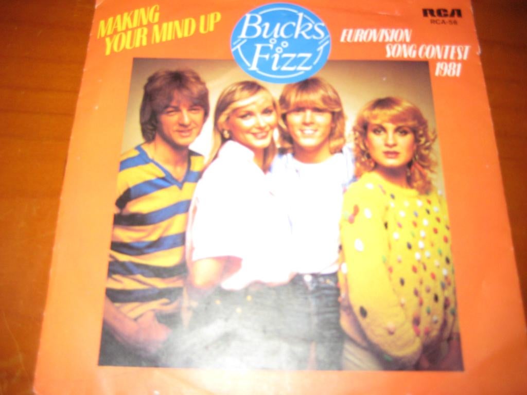 Bucks Fizz: Making your mind up, Ophalen of Verzenden, Zo goed als nieuw, Pop, Single