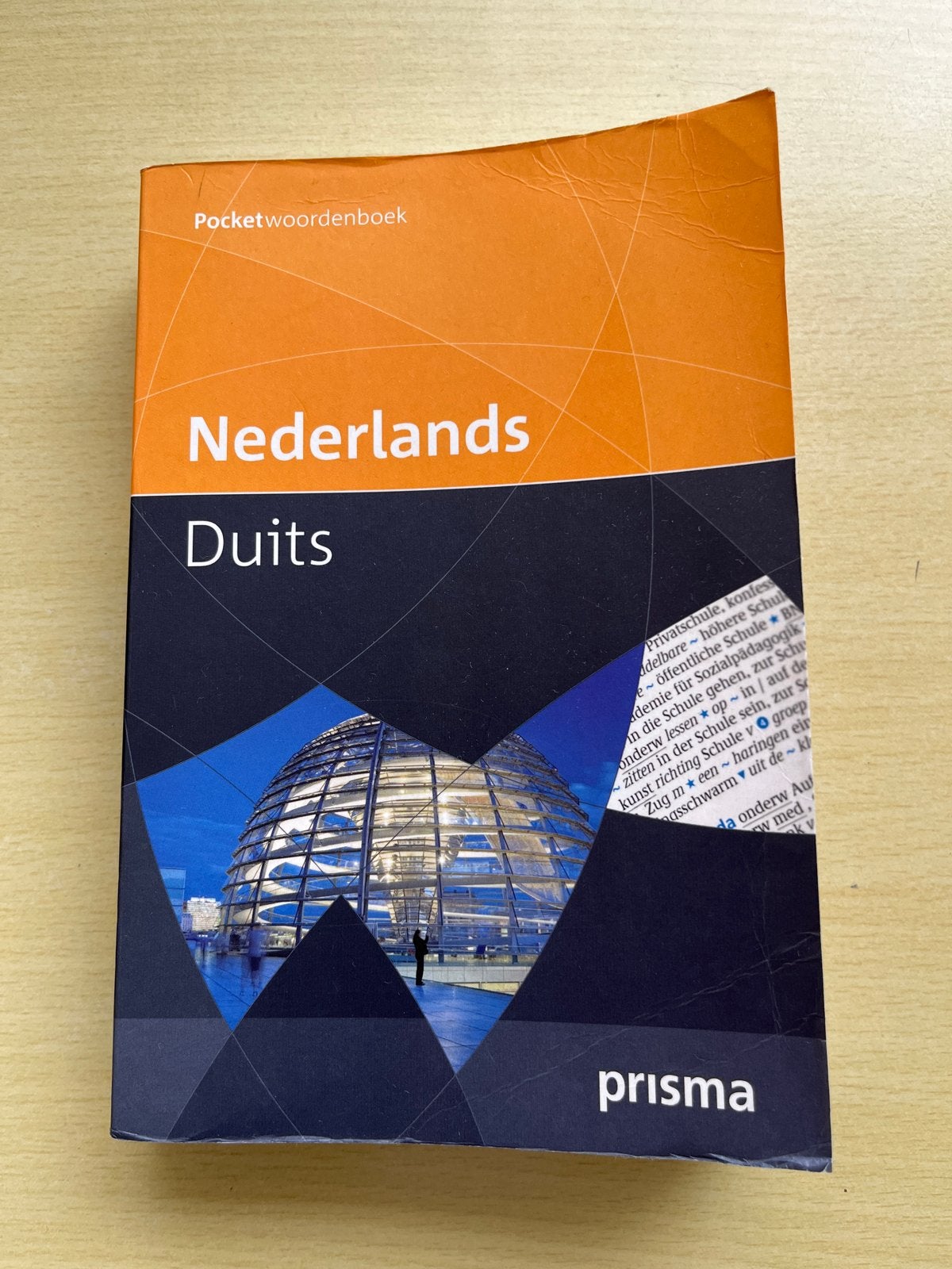 Prisma Pocketwoordenboek Nederlands-Duits, Ophalen of Verzenden, Zo goed als nieuw, Prisma of Spectrum, Nederlands