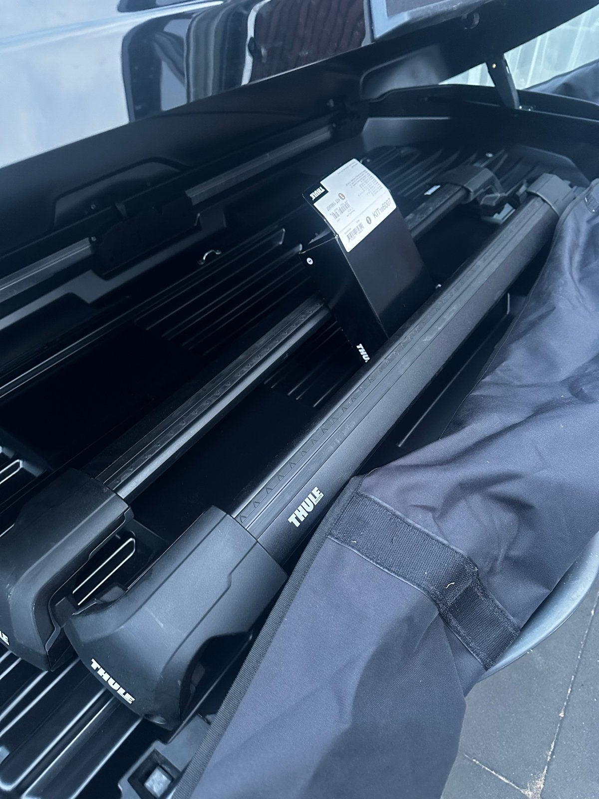 Thule WingBar Edge dakdragerset 95 cm, Auto diversen, Dakdragers, Ophalen, Zo goed als nieuw