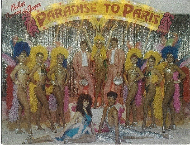 Promotiekaart Ballet Penny de Jager, Verzenden, 1980 tot heden, Ongelopen, Muziek