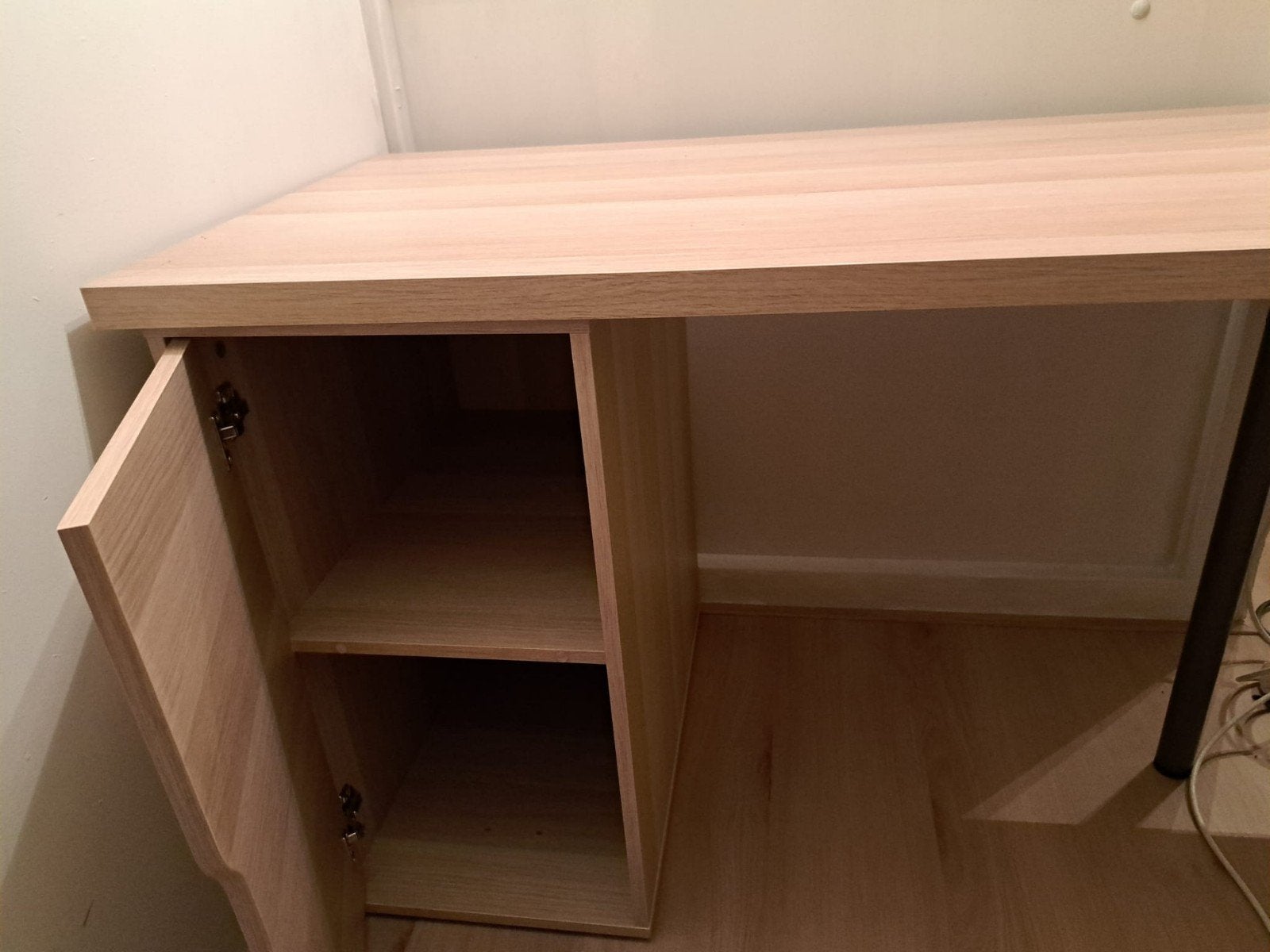 ikea alex bureau met twee ladeblokken, Ophalen
