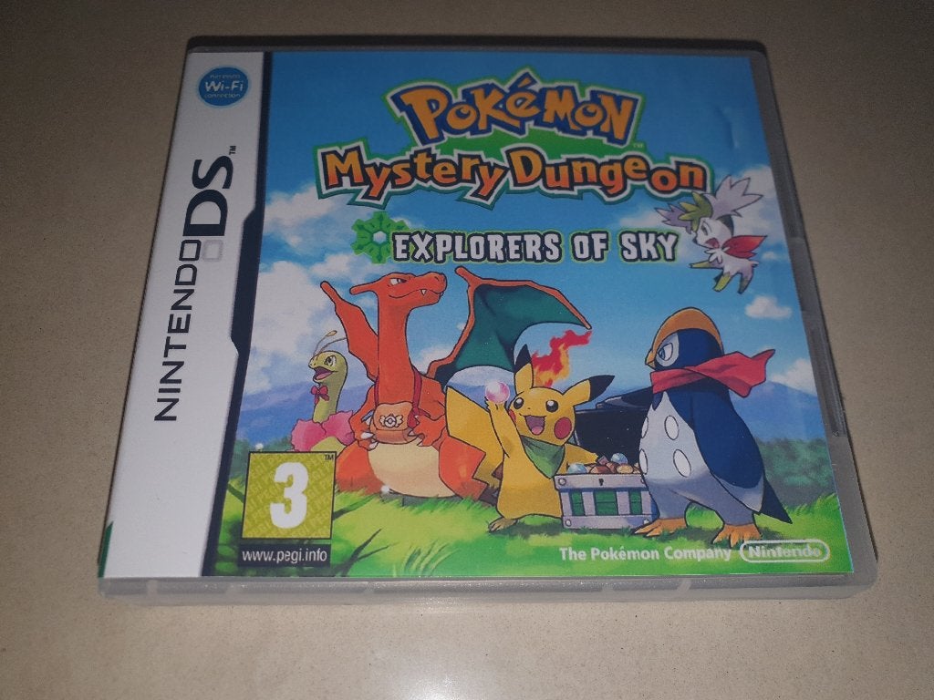Pokemon Mystery Dungeon Explorers of Sky DS Game Case, Spelcomputers en Games, Avontuur en Actie, Verzenden, 1 speler, Zo goed als nieuw