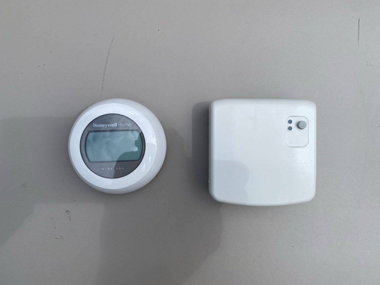 Honeywell Home Round draadloze thermostaat RF module, Ophalen of Verzenden, Zo goed als nieuw