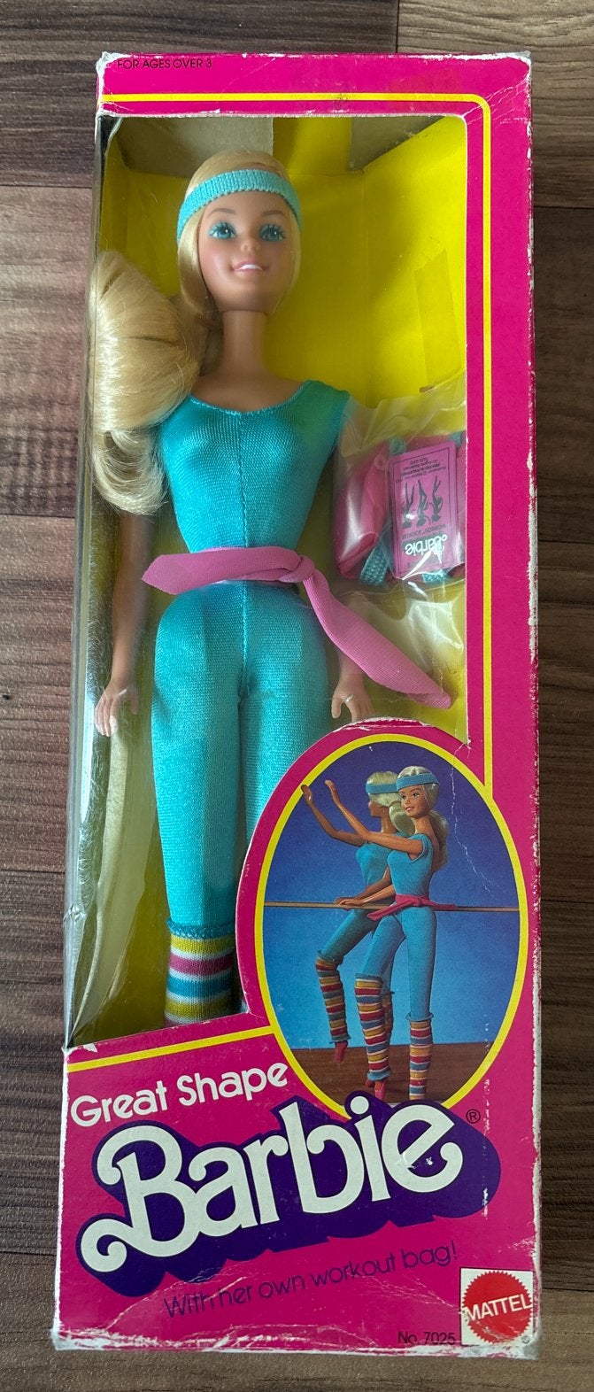 Vintage Barbie Great Shape Mattel - Beschadigde verpakking, Ophalen of Verzenden, Zo goed als nieuw, Pop