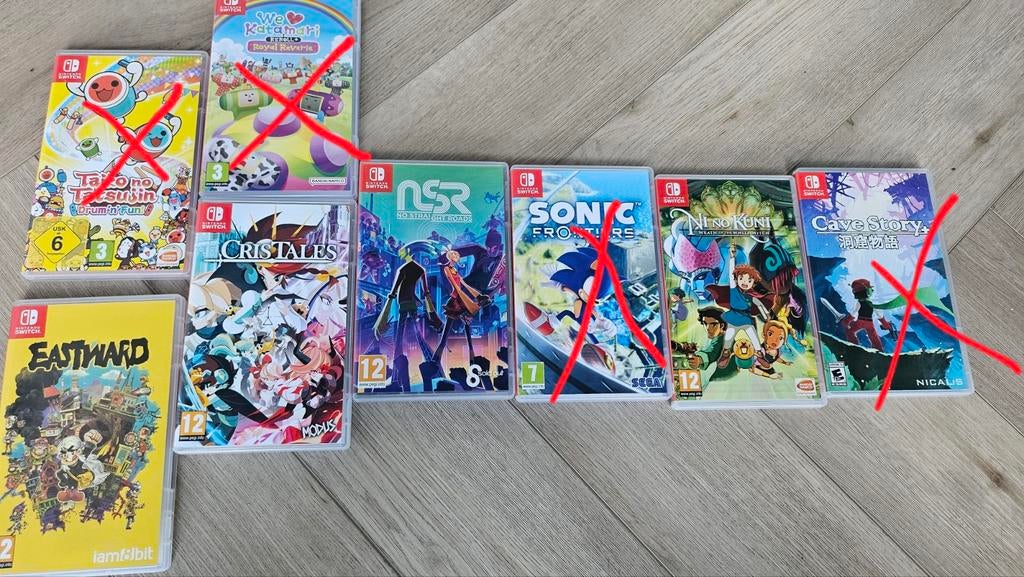 8 switch games (kies 1 of meerdere uit), Ophalen of Verzenden, Zo goed als nieuw, Eén computer, 3 spelers of meer